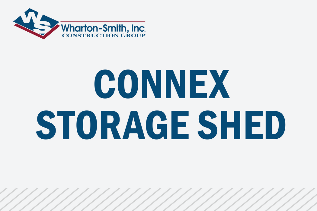 Connex Shed - Wharton-Smith Construction