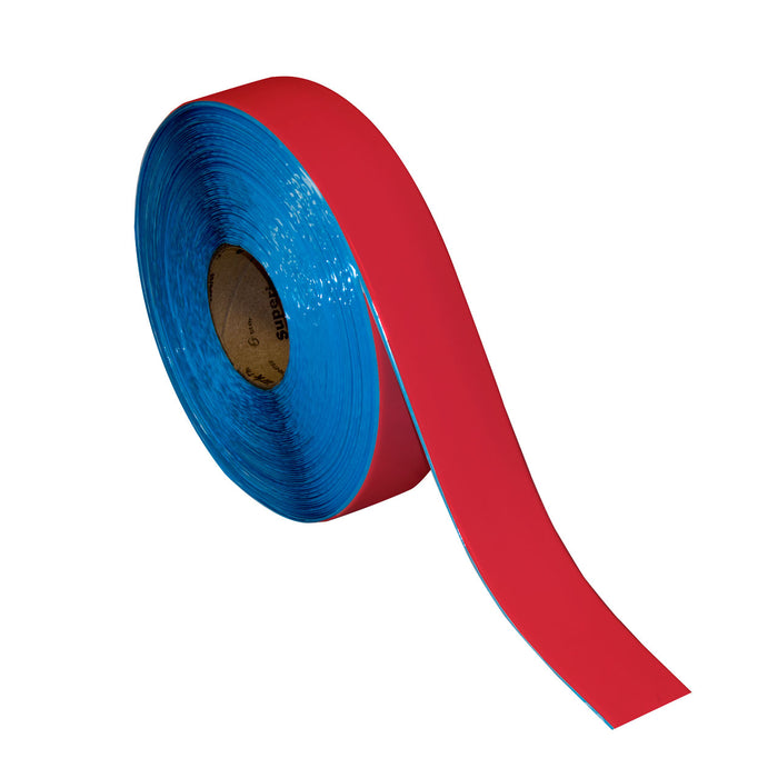 Superior Mark® Floor Tape, 2'' x 100', Red