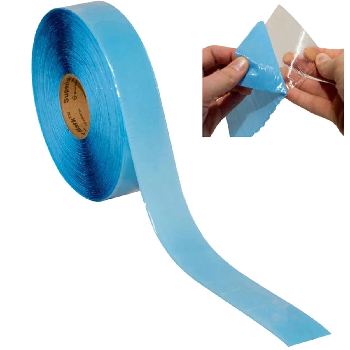 Superior Mark® Clear Label Protector, 2'' x 100' — makesafetyvisible.com