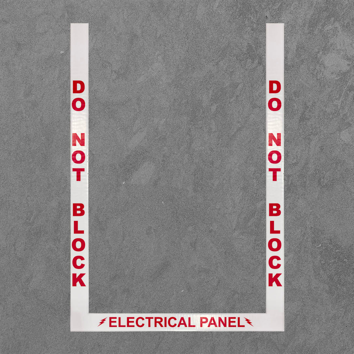 Superior Mark® Electrical Panel Border, 2'', (2) 36'' strips, (1) 24 ...