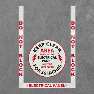 Floor Marking Kit, Electrical Panel Kit , Vinyl