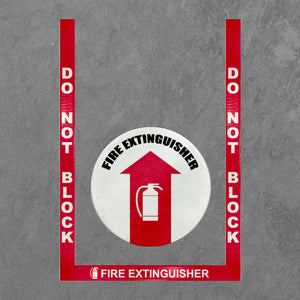Floor Marking Kit, Fire Extinguisher Kit , Vinyl