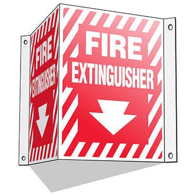 3 R Fire Sign 3-Way Fire Extinguisher Sign — makesafetyvisible.com