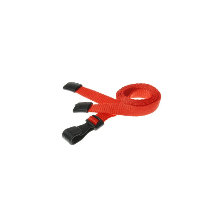 Lanyard with Safety Breakaway and Plastic Hook (per Pack of 10)