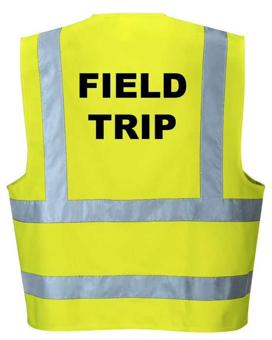 'Field Trip' Pre-Printed Hi-Visibility Vest