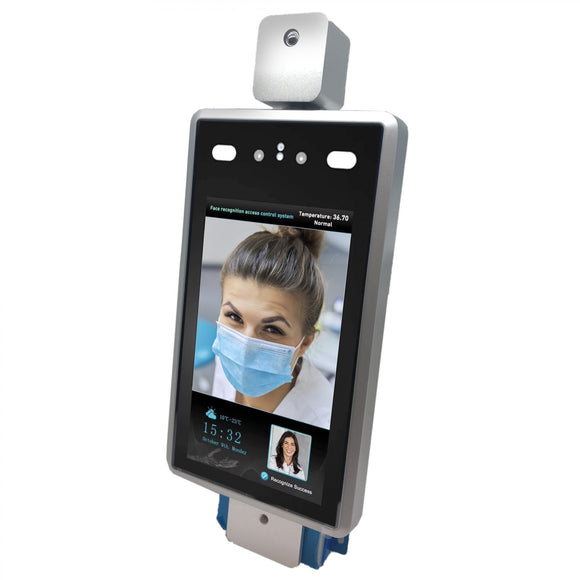 Temperature Scanning Kiosk with Wall Mount