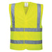 Social Distancing Hi-Visibility Vest: Please Keep Your (6ft) Distance - makesafetyvisible.com