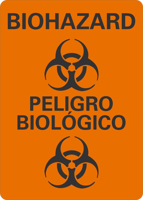 BIOHAZARD Peligro Biologico Sign