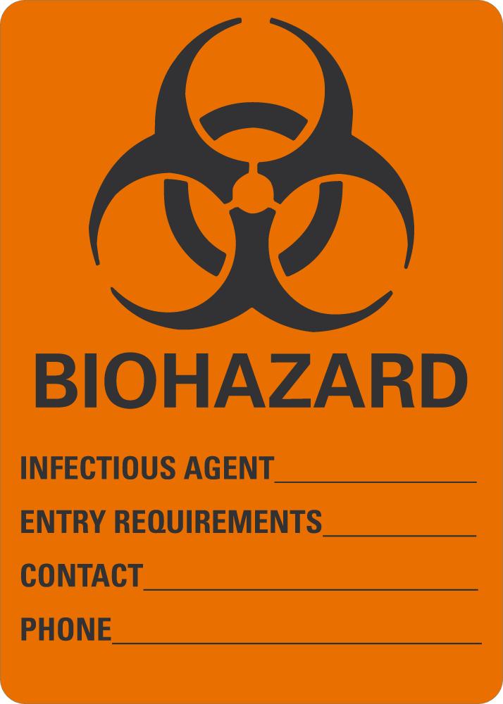 Biohazard Sign (Blank) Sign — makesafetyvisible.com