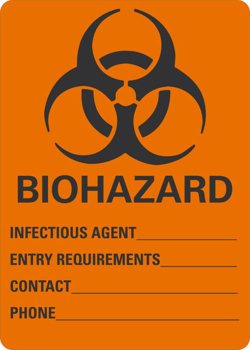 Biohazard Sign (Blank) Sign