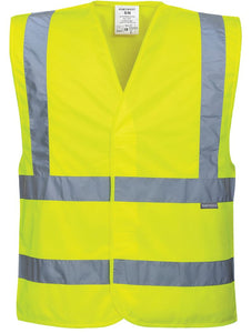 'Crew' Pre-Printed Hi-Visibility Vest