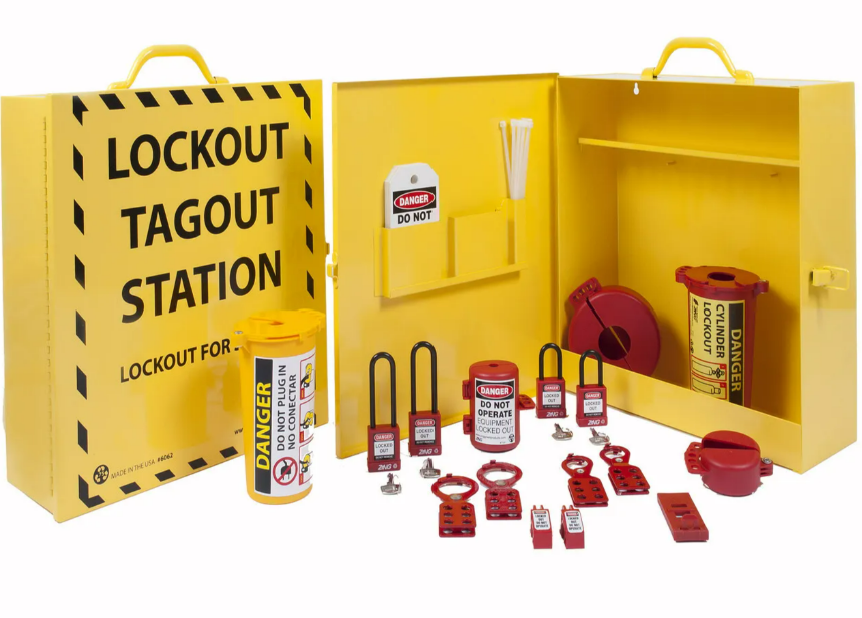 Stocked Lockout Cabinet