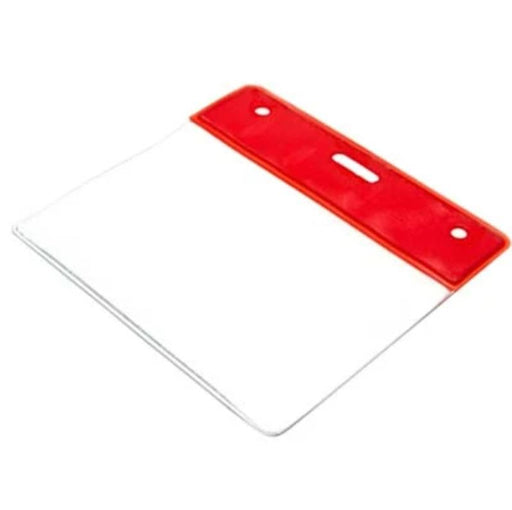 ID Card Pouch with Colored Top - makesafetyvisible.com