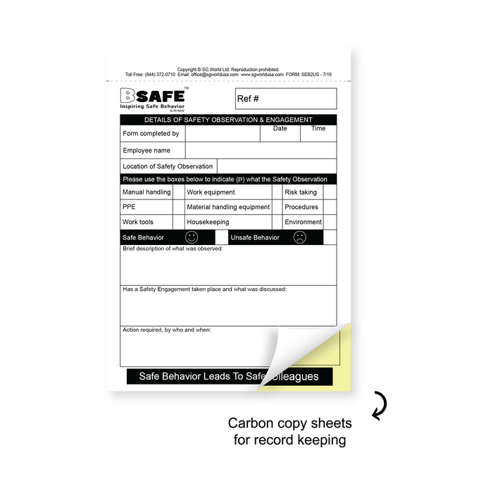 Safety Engagement Book