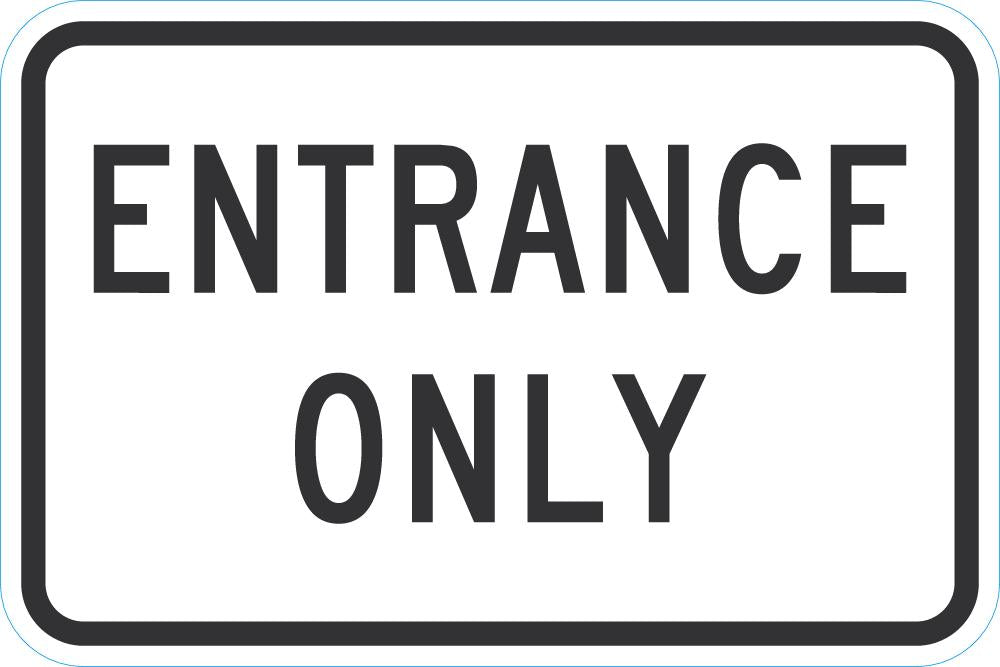 Enter Sign For Parking Lots