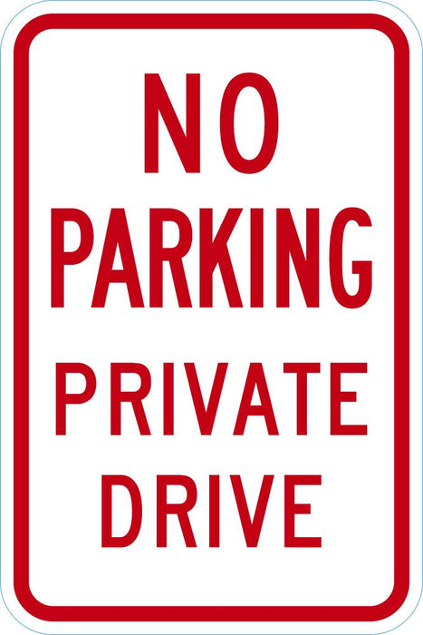 No Parking Sign