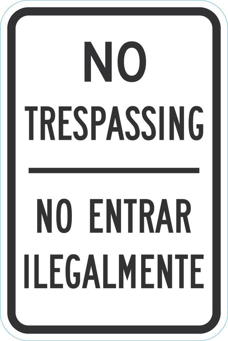 No Trespassing Sign