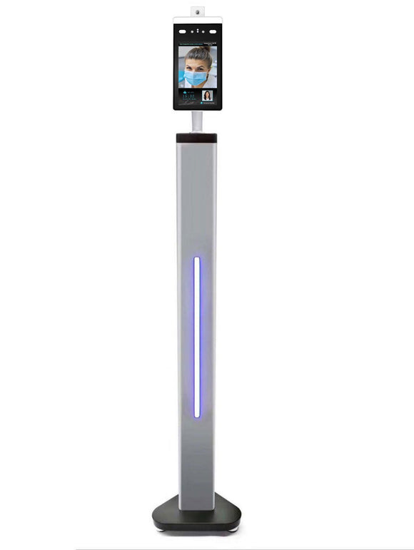 Temperature Scanning Kiosk with 4ft Stand