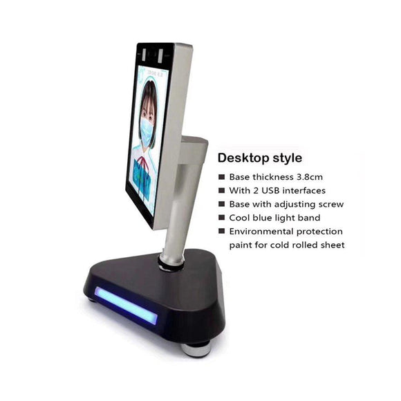 Temperature Scanning Kiosk with Desktop Stand