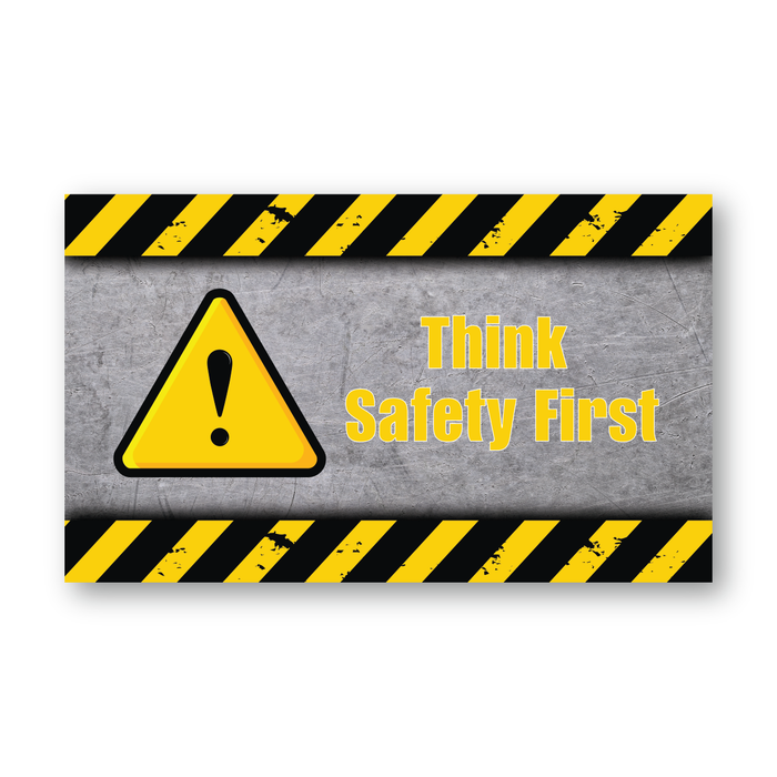 Safety First Banner
